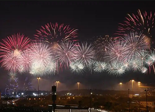 嘉善县焰火晚会